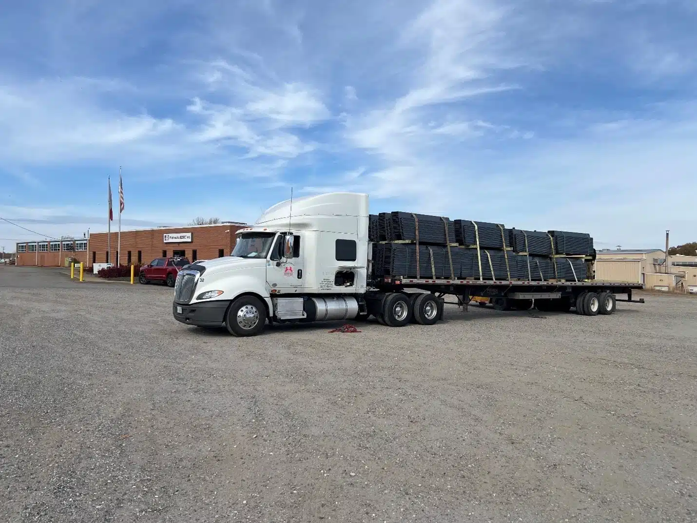 vinyl sheet piles stock always available ready for delivery